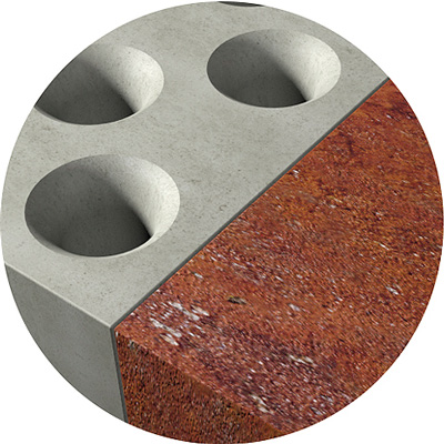 Chevilles : bois, béton, plaque, brique, pierre