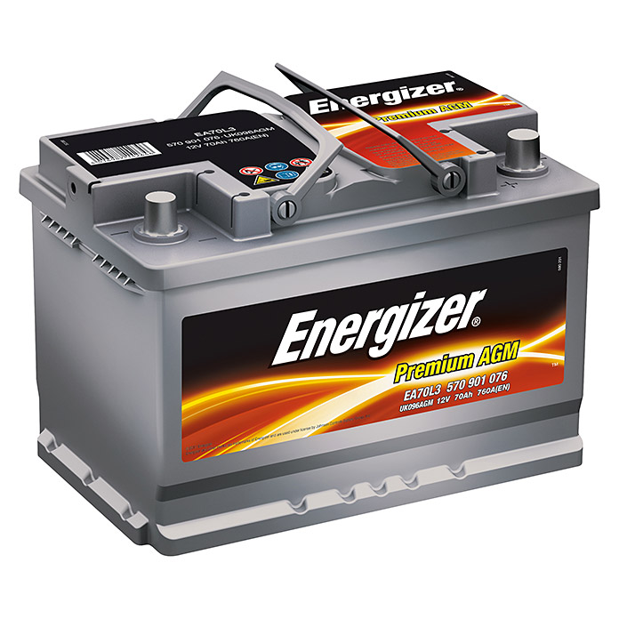 Energizer Premium 560409054I172 Autobatterien, EM60-LB2, 12 V 60 Ah 540 A