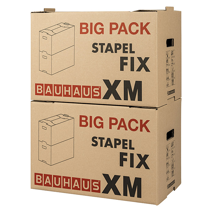 BAUHAUS Umzugskarton Set Multibox XM Stapel-Fix Bei BAUHAUS Kaufen