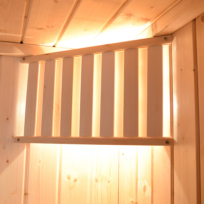 weka Sauna in legno massello Turku 1 GTF 