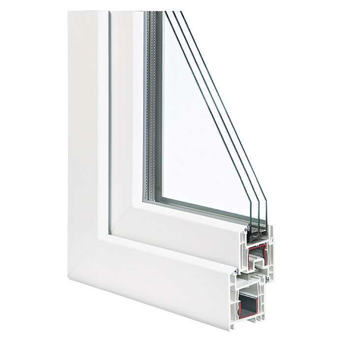 solid ELEMENTS ecoTOP fenêtre en PVC 1050 x 1350 mm