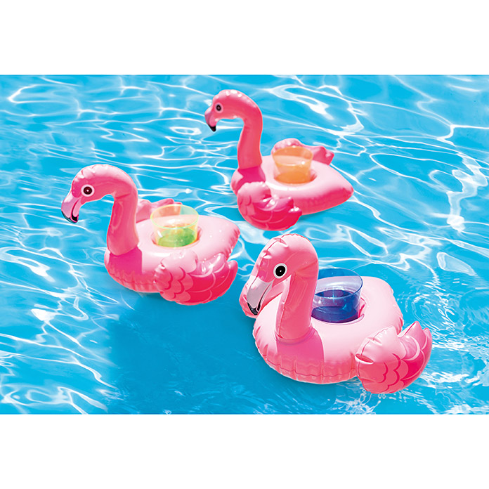 INTEX Porte-gobelet gonflable Flamingo