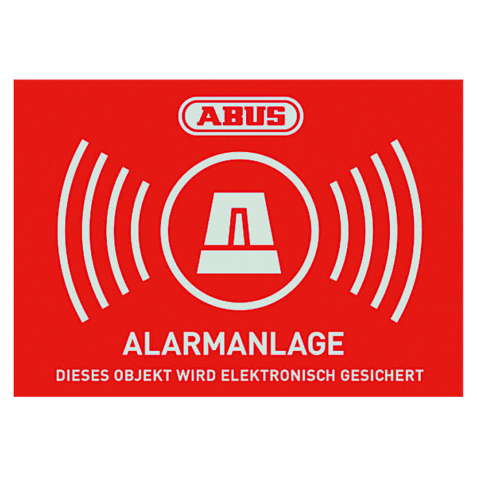 ABUS Autocollants de système d'alarme