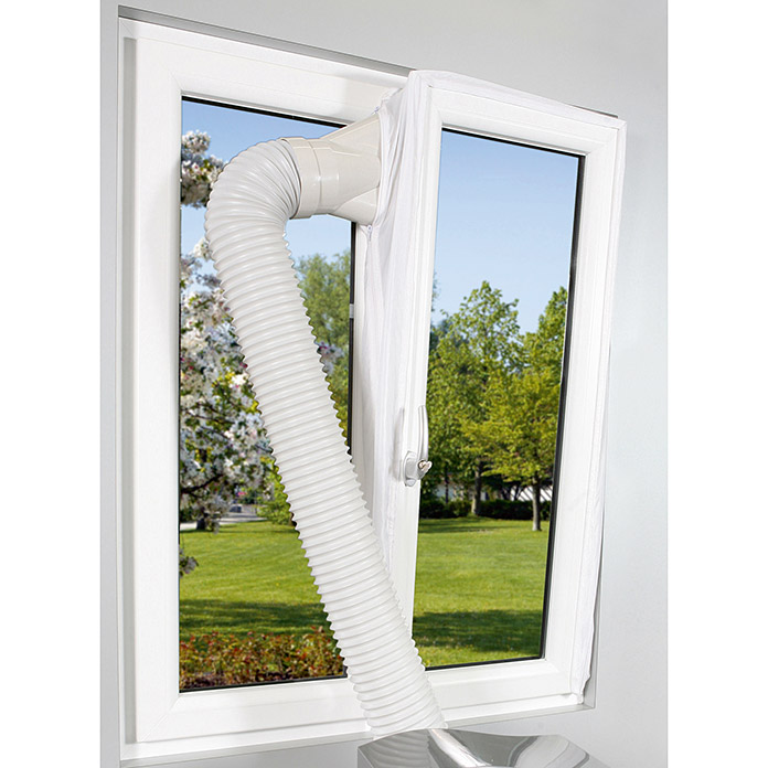 Joint d'étanchéité pour fenêtre d'arrêt d'air chaud XL (largeur : 60 cm,  circonférence : 4 m, blanc)