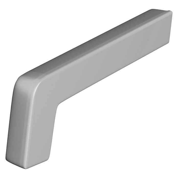Elementi laterali in PVC grigio