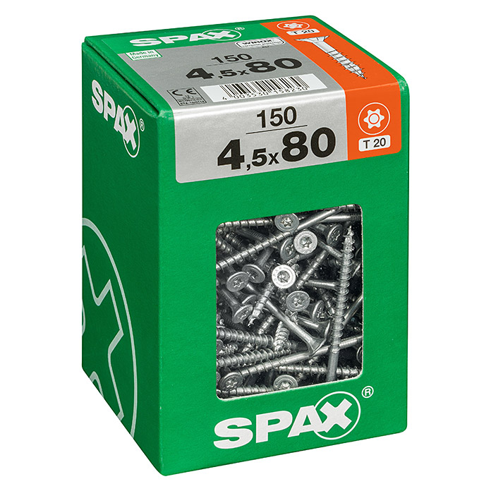 SPAX Universalschrauben T-Star plus Ø x L: 4.5 x 80 mm