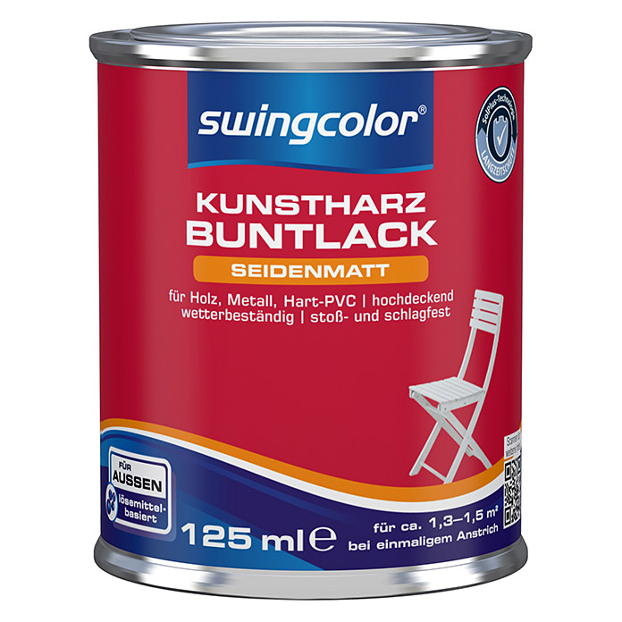 swingcolor vernice colorata resina sintetica grigio antracite opaco