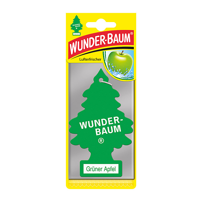 WUNDER-BAUM Deodorante per auto mela verde